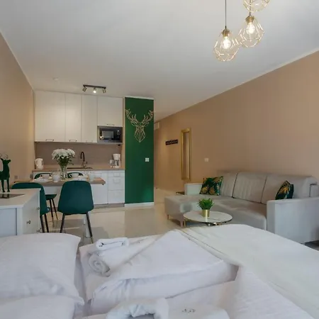 Park A3- Zloty Jelen- Z Dostepem Do Basenu, Sauny, Jacuzzi, Silowni شقة