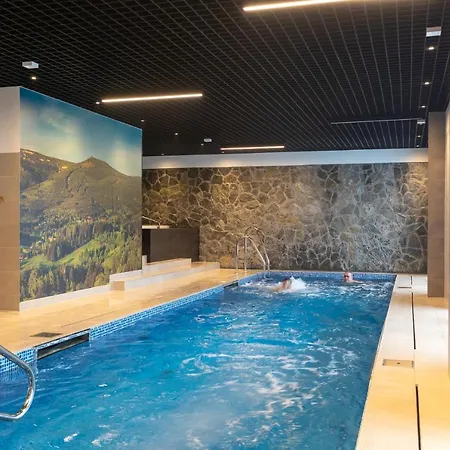 شقة Park A3- Zloty Jelen- Z Dostepem Do Basenu, Sauny, Jacuzzi, Silowni