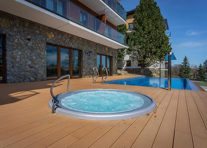 Lägenhet Park A3- Zloty Jelen- Z Dostepem Do Basenu, Sauny, Jacuzzi, Silowni