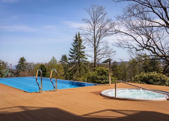 Lägenhet Park A3- Zloty Jelen- Z Dostepem Do Basenu, Sauny, Jacuzzi, Silowni Szklarska Poręba